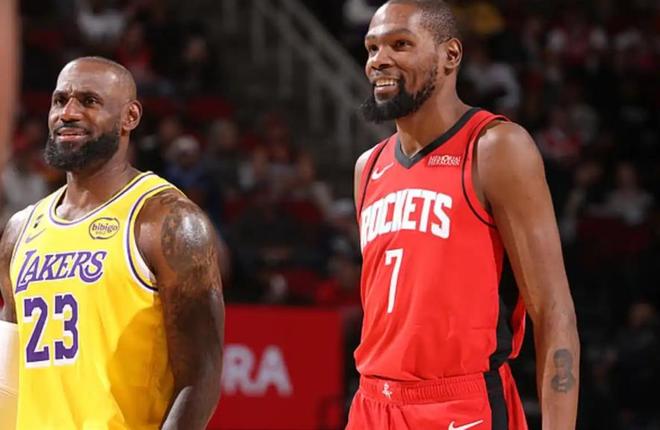 詹姆斯杜兰特常规赛31次交锋胜负记录与数据对比